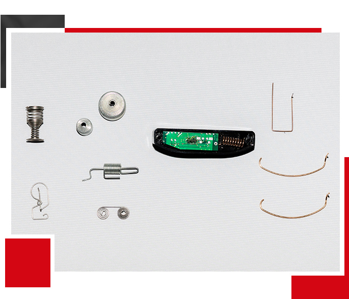 sprężyny w przemyśle eketronicznym